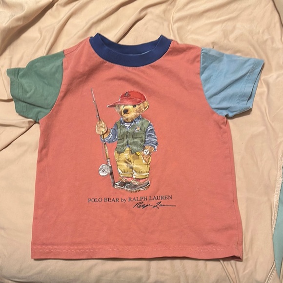 Ralph Lauren Other - Ralph Lauren Kids Multicolor Polo Bear T-Shirt